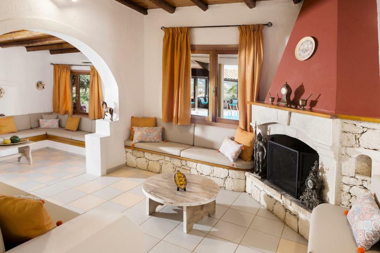 White Sand Villa. Spacious Villa With Prive Pool. Ajía Pelajía Kültér fotó